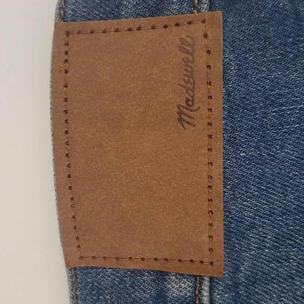 Madewell NWT Perfect Vintage Crop Jean Size 29 Tapered Leg Distressed - Picture 12 of 16